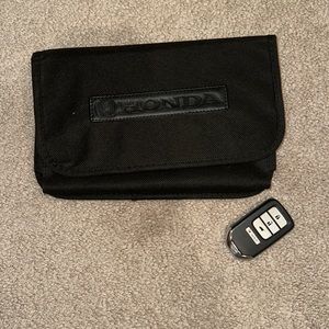 Honda keys and folder